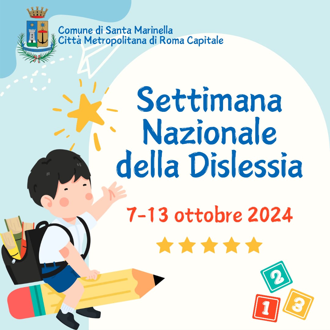 SETTIMANA NAZIONALE DELLA DISLESSIA